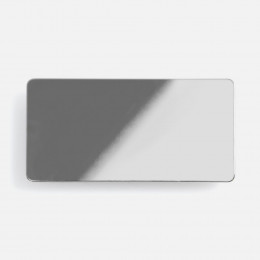 Значок Sanga Matto, серебристый глянцевый