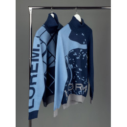 Свитер на заказ Tricksy Net, полушерсть