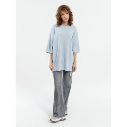 Джемпер с коротким рукавом Siluetti Volumica, светло-голубой