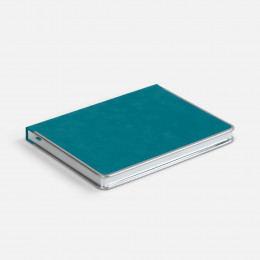 Ежедневник Metal Frame на заказ, датированный, бирюзовый