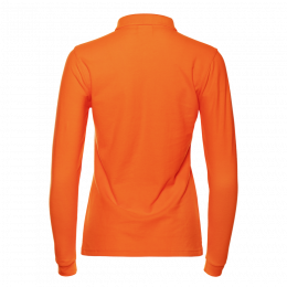 Рубашка поло женская STAN длинный рукав хлопок/полиэстер 185, 04SW