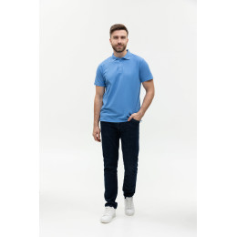 Рубашка поло мужская STAN хлопок/полиэстер 185, 04