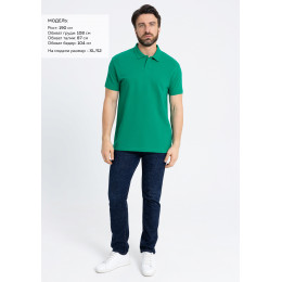 Рубашка поло унисекс хлопок 100%, 185, 04B
