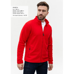 Толстовка унисекс STAN на молнии микрофлис 200, 21