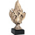 Фигурка литая Пожарный RFST2002B/BR 19см