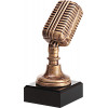 Фигурка литая Музыка RFST2079/BR 17см 75*23