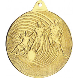 Медаль Футбол MMC5750/G (50) G-2мм
