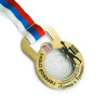 Медаль из акрила с пластиком 2-слойная с УФ-печатью D-40, толщина 10 мм