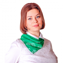 Платок атласный с полной запечаткой  60х60