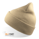 Шапка вязаная  двойная Wind-S бежевый 