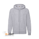 Толстовка без начеса "Lightweight Hooded Sweat" серый 