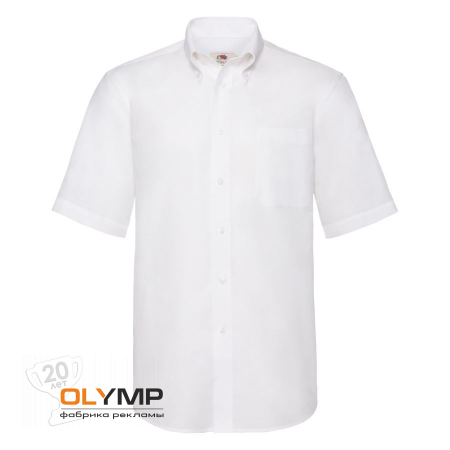 Рубашка "Short Sleeve Oxford Shirt"                                                                                         белый   